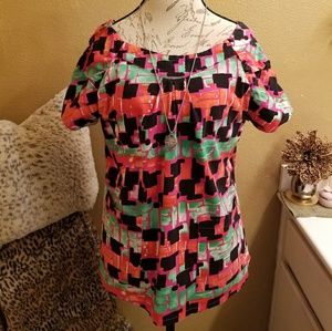 Multi Print Koi Top